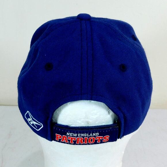 Vintage New England Patriots Hat Flying Elvis Logo Reebok On Field Y2K - Picture 4 of 7